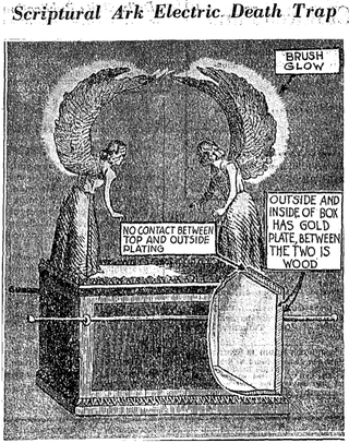 Illustration for article titled The Engineer Who Said The Ark Of The Covenant Was A Giant Capacitor
